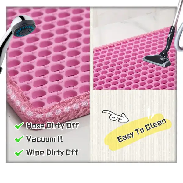 Waterproof cat litter mat