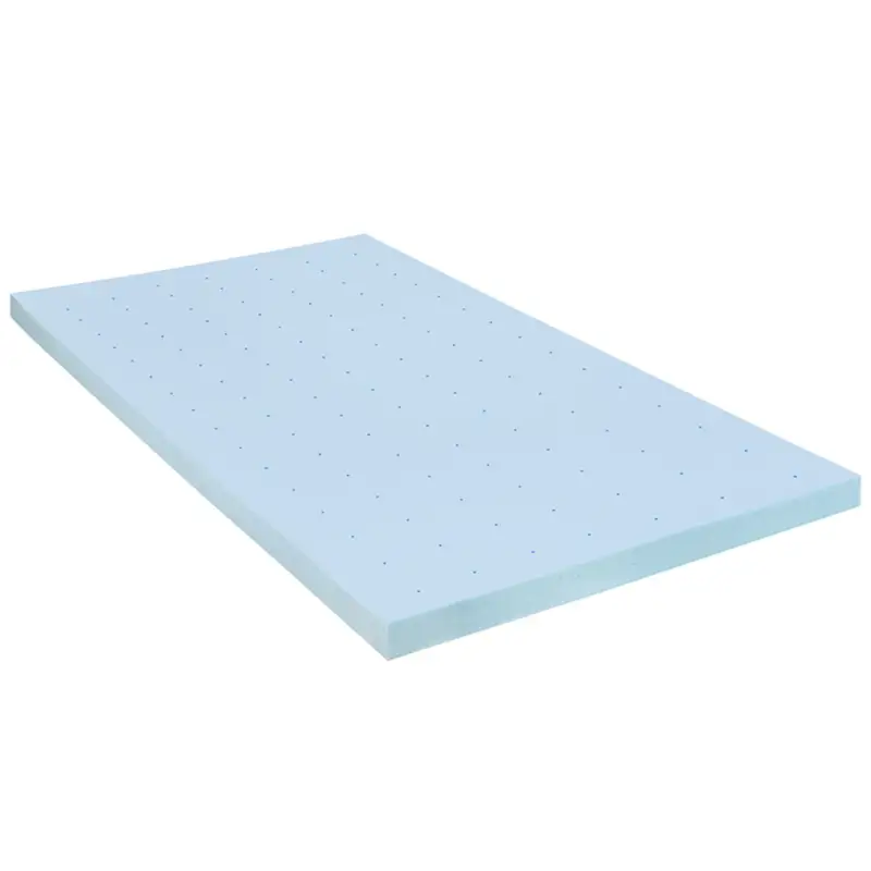 Capri Comfortable Sleep 3 inch Cool Gel Memory Foam Mattress Topper - Twin [MR-M35-3-T-GG]