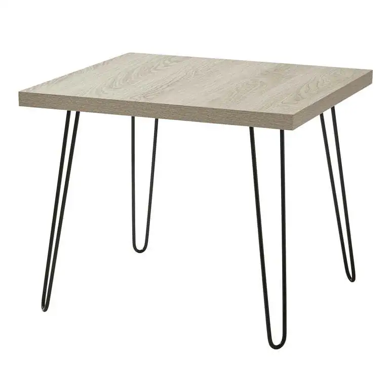 Hairpin Leg Square Side Table