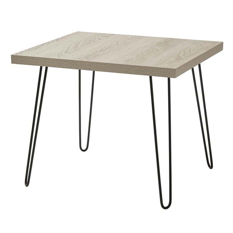 Hairpin Leg Square Side Table