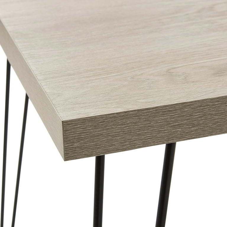Hairpin Leg Square Side Table