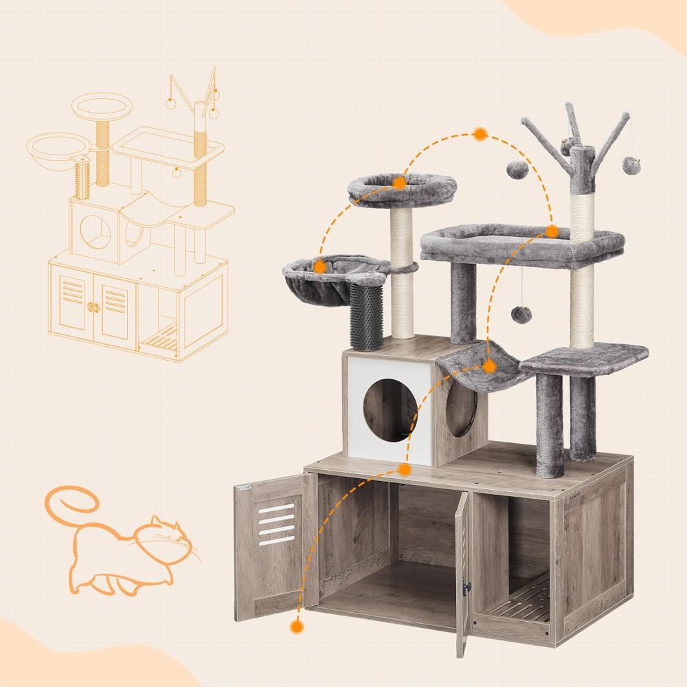 Dog Proof Cat Litter Box: Top FAQs Answered – Odor Control Solutions for Small Apartments, Petnihao’s Durable Design Keeps Dogs Out & Spaces Fresh