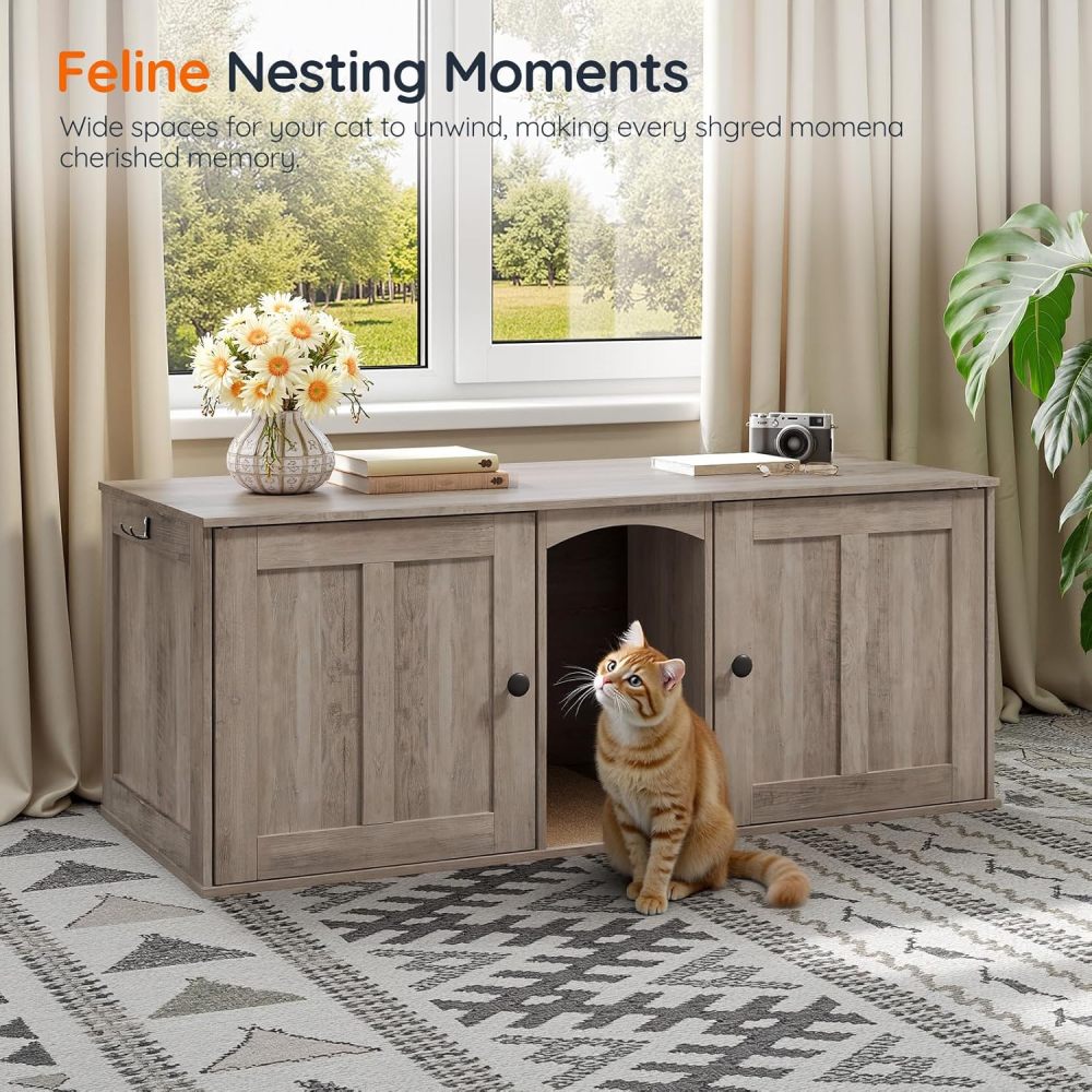 Self cleaning litter boxes for cats – 5 Key Benefits of Petnihao’s Extra Large Litter Box for Big Cats | Save Time & Keep Home Odor-Free
