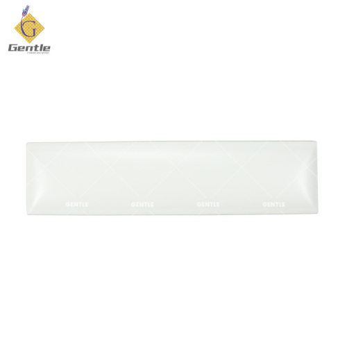 Wholesale 50X200mm White Curved Surface Art Tiles