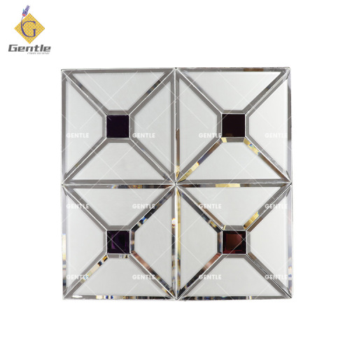 Custom Frosting Mirror Glass Mosaic Tiles