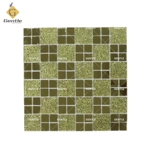 Wholesale Gold Mirror Glass Mosaic Tiles