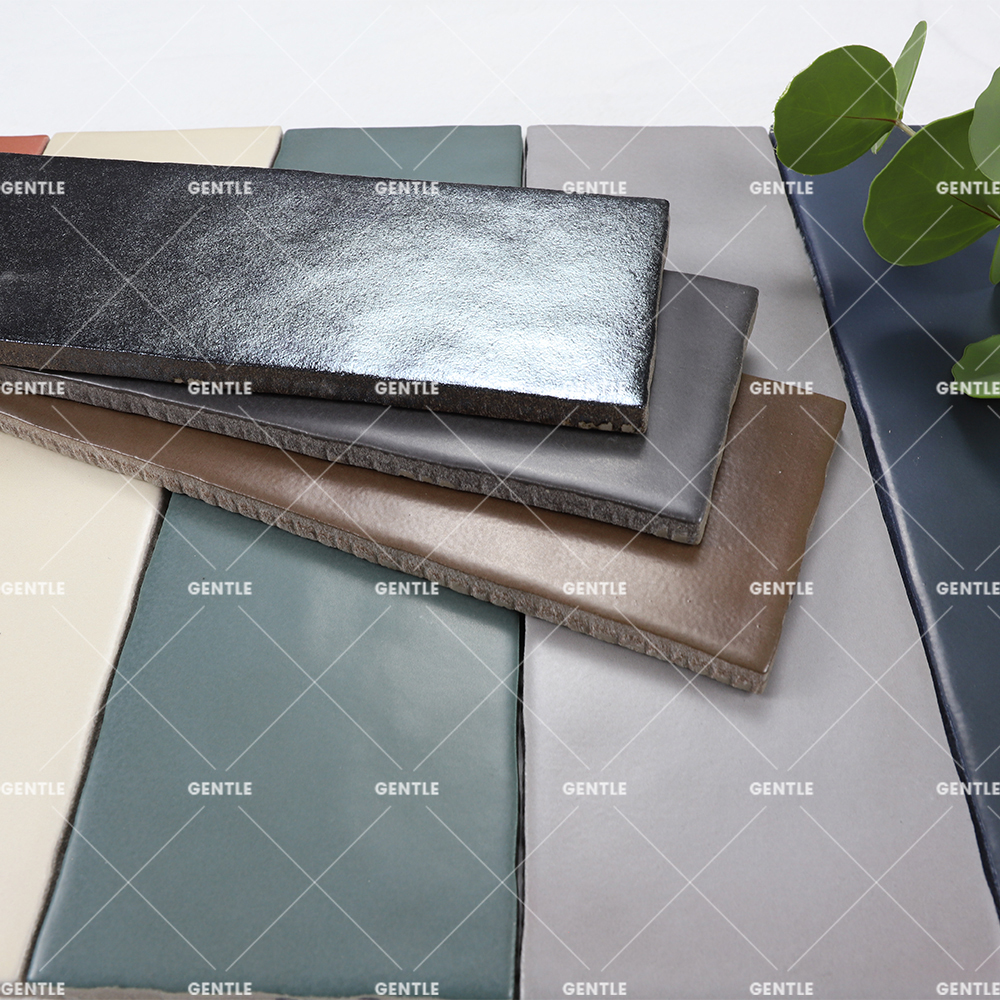 Metallic porcelain ceramic Interior wall tiles | GentleMosaic