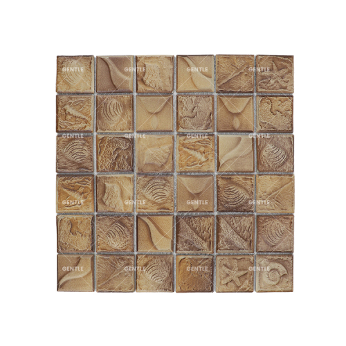 Wholesale 3D Relief Effect Ceramic Mosaic Tiles
