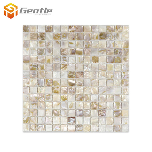 Wholesale Dark Mother Pearl Color Natural Shell Mosaic Tiles