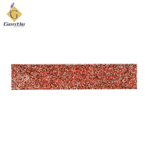 Red Pockmarked Face Porcelain Art Tiles