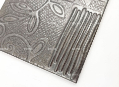 Vintage Flower Pattern Square Wall Tile