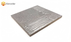 Vintage Flower Pattern Square Wall Tile