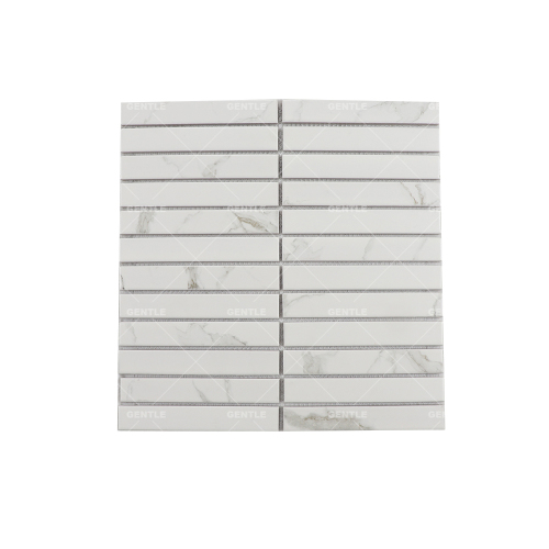 Wholesale 22X145X6.8MM Carrara White Ceramic Mosaic Tiles