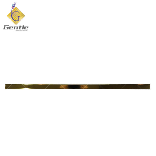 20x600 Glazed Porcelain Metal Tile Border