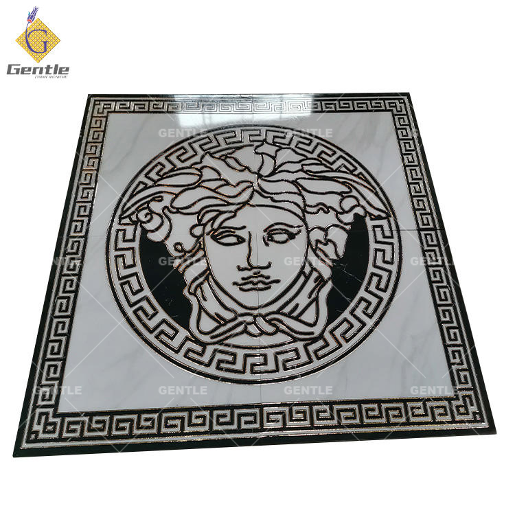 1200*1200mm Indoor ceramic tile floor golden carpet polished decorative