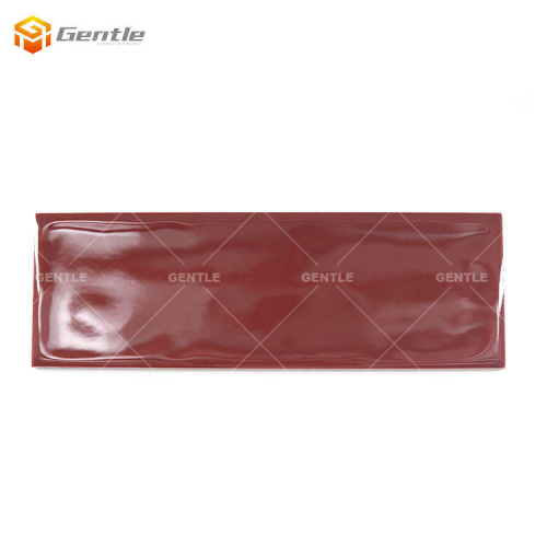 Red Glossy Glazed Subway Wall Tile