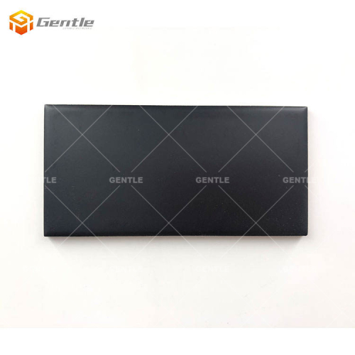 75x150mm Black Matt Surface Subway Tile