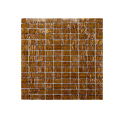 Custom Blackish Green Rectangular Hot Melt Glass Mosaic Tiles