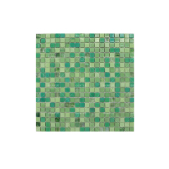 Custom Black Square Hot Melt Glass Mosaic Tiles
