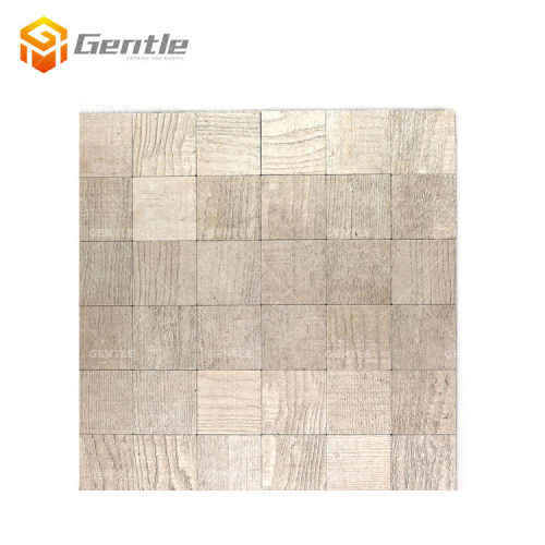 Silver Square Aluminum Composite Mosaic