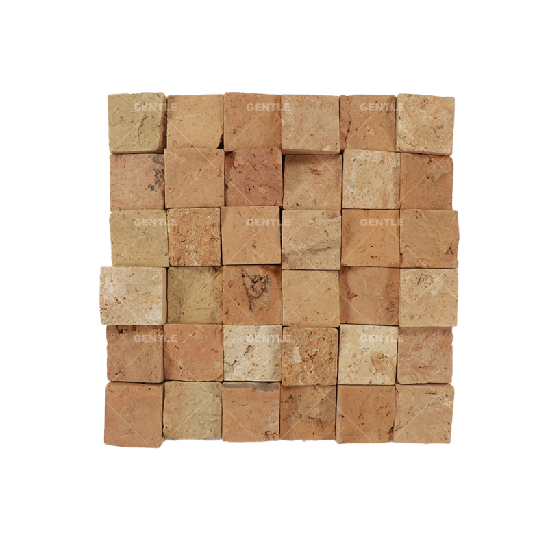 3d Wall Panels Retro Style Terracotta Mosaic Tiles