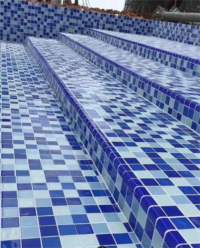 Glass Mosaic Swimming Pool Decoration