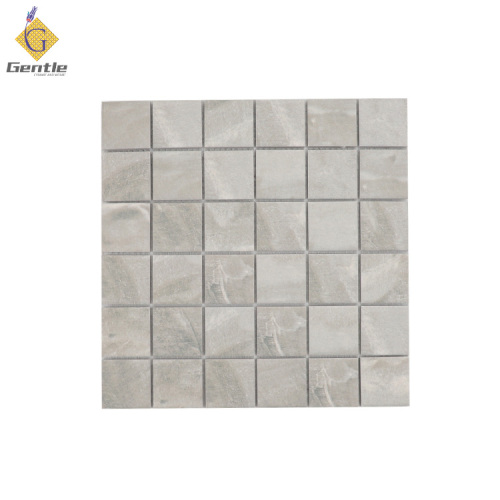 Wholesale Grey Stone Texture Ceramic Mosaic Tiles