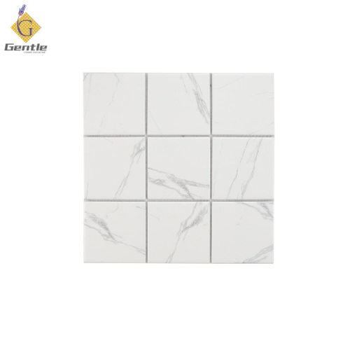 Wholesale White Matt Ceramic Mosaic Tiles