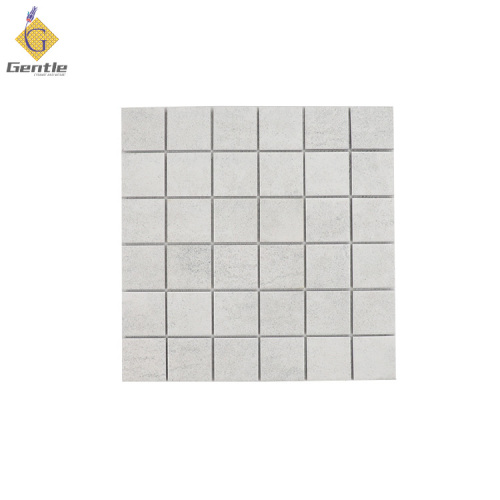 Wholesale Light Gray Ceramic Mosaic Tiles