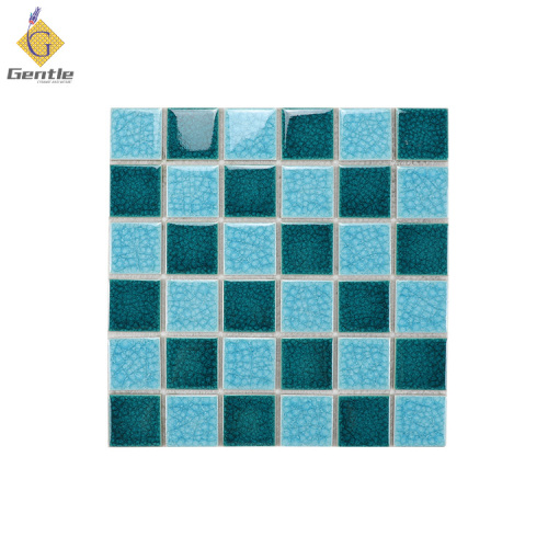 Wholesale Mixed Blue Ceramic Mosaic Tiles