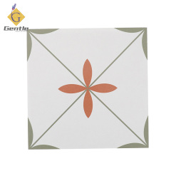 Custom Square Ash Gray Patten Tiles