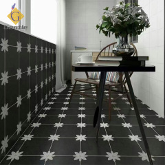 Custom Black Patten Tiles