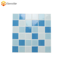 Wholesale Sky Blue Square Patten Tiles