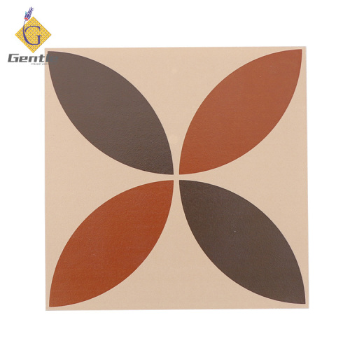 Custom Red and Black Patten Tiles