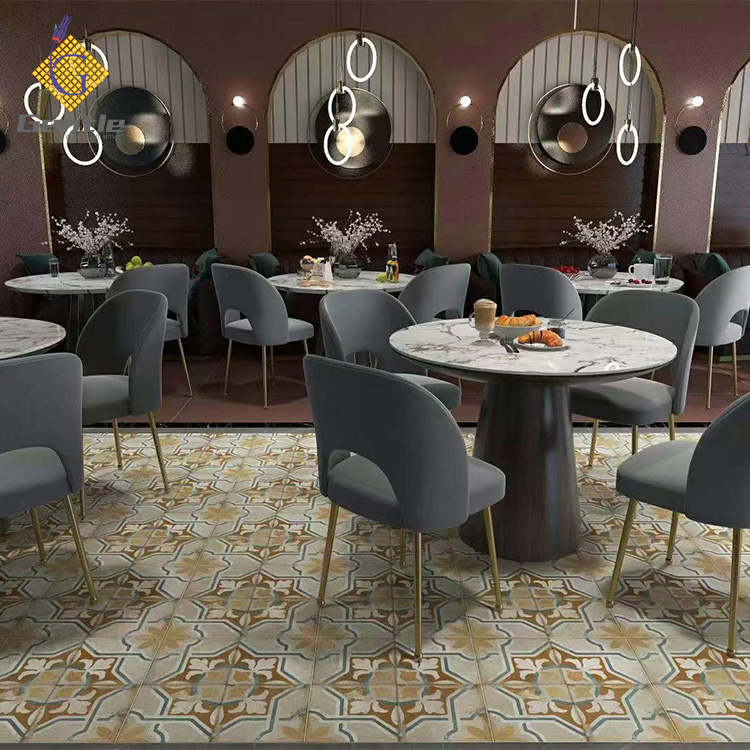 Wholesale Yellow and White Patten Tiles