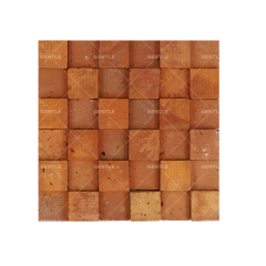 Custom Square Red Clay Mosaic Tiles