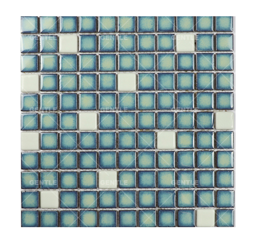 Wholesale 25X25MM Luminous Ceramic Mosaic Tiles