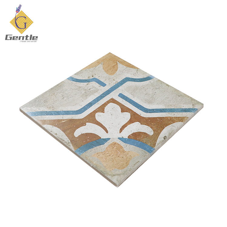 Wholesale Yellow and White Patten Tiles