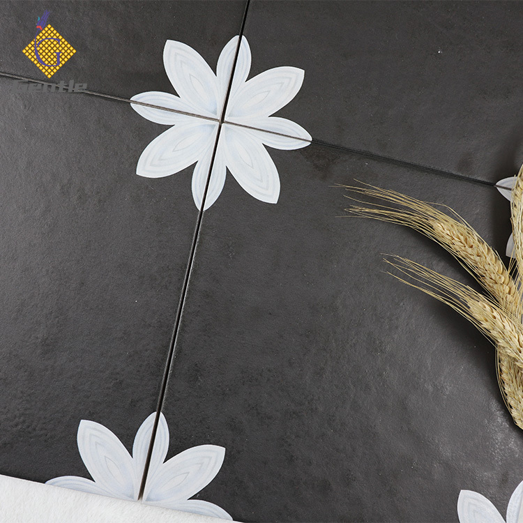 Custom Black Patten Tiles