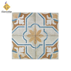 Wholesale Yellow and White Patten Tiles