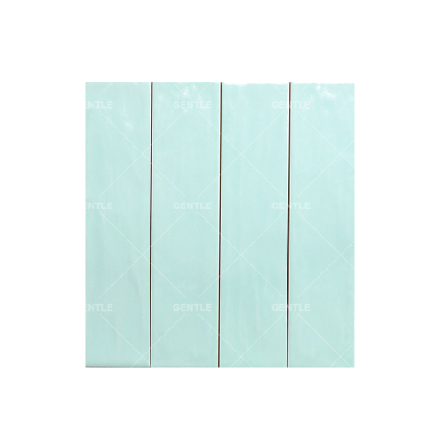Wholesale 60x253mm Mint Green Corrugated Surface Art Tiles
