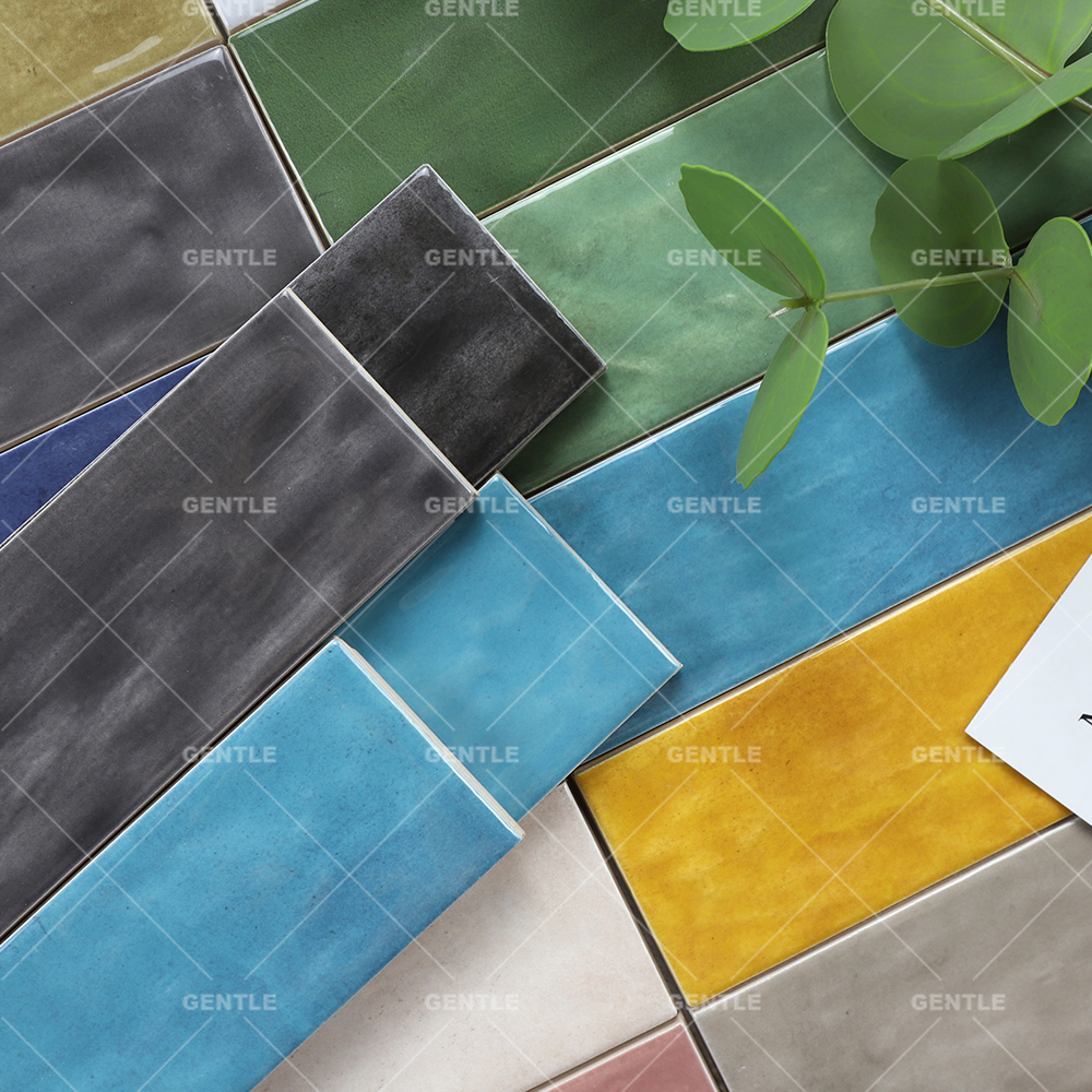 Wholesale 60x253mm Dark Grey Embossed Surface Art Tiles