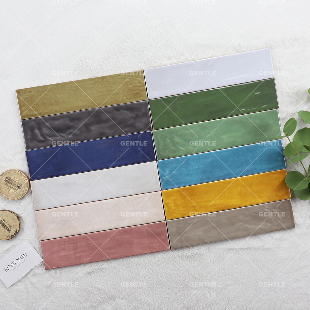 Wholesale 60x253mm Dark Grey Embossed Surface Art Tiles