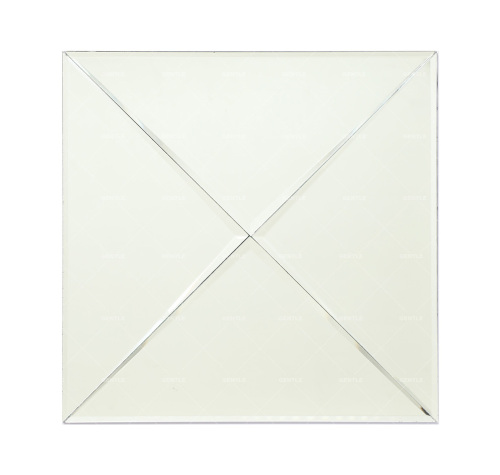 Wholesale Silver Triangular Mirror Glass Mosaic Tiles