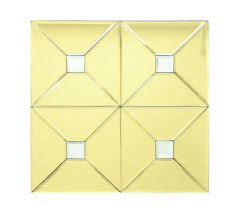 Wholesale Small Triangular Chip Mirror Glass Mosaic Tiles