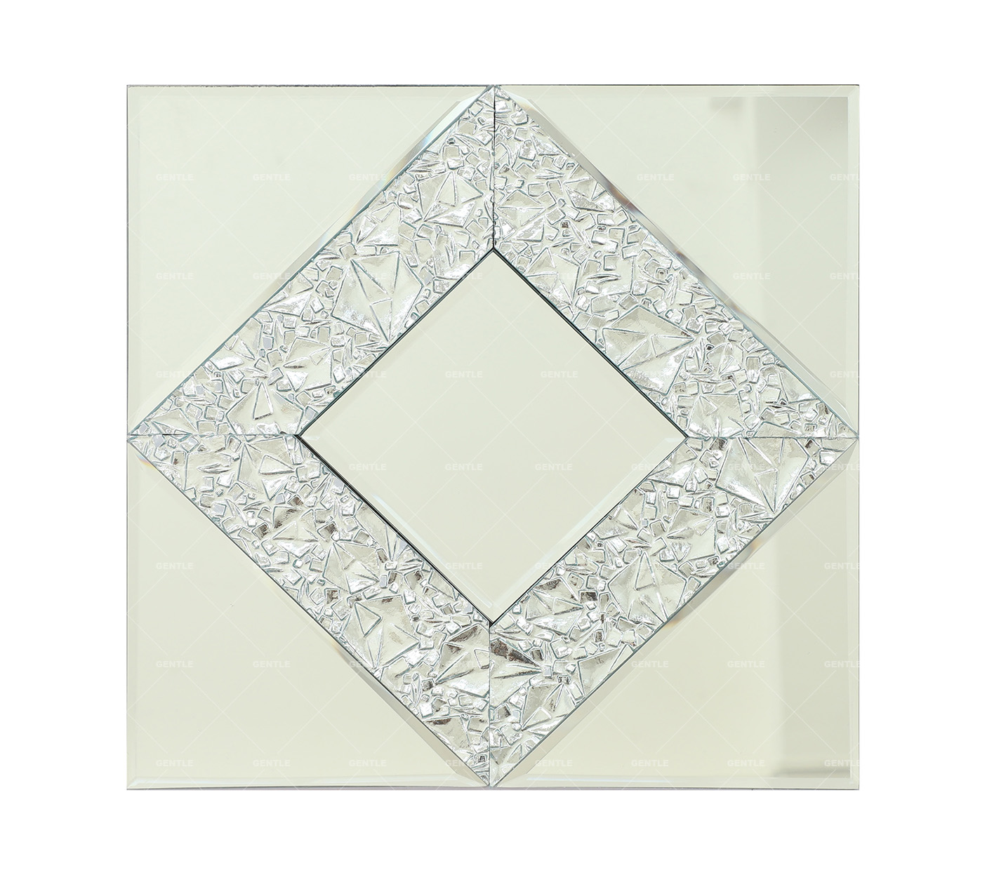 Wholesale Gold Diamond Pattern Mirror Glass Mosaic Tiles
