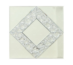 Wholesale Gold Diamond Pattern Mirror Glass Mosaic Tiles