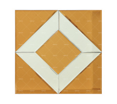Wholesale Gold Diamond Pattern Mirror Glass Mosaic Tiles