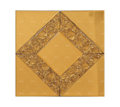 Wholesale Gold Diamond Pattern Mirror Glass Mosaic Tiles