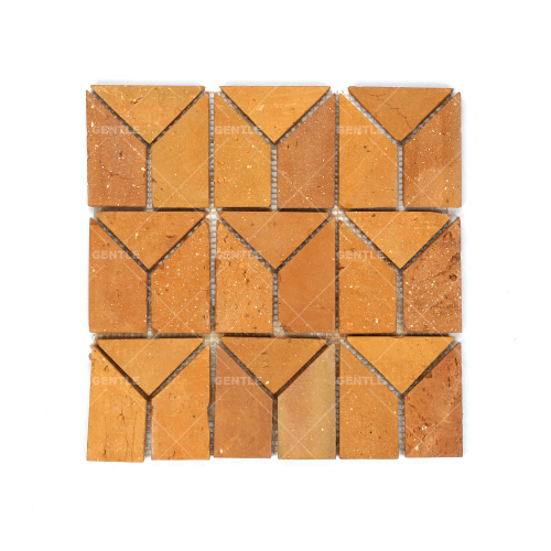 Wholesale Rustic Style Red Clay Mosaic Tiles